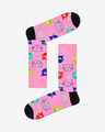 Happy Socks Cat Gift Box Set de 3 perechi de șosete