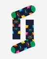 Happy Socks Cat Gift Box Set de 3 perechi de șosete