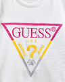 Guess Embroidery Front Logo Tricou pentru copii