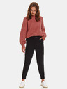 TOP SECRET Pantaloni negri cu curea TOP SECRET