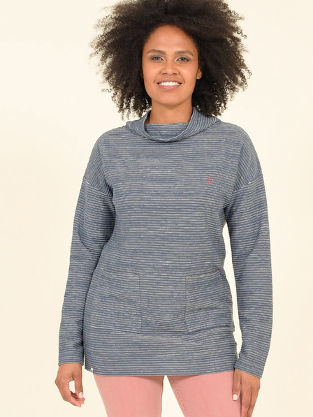 Brakeburn Tricou Brakeburn cu dungi albastre pentru femei