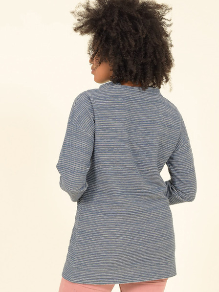 Brakeburn Tricou Brakeburn cu dungi albastre pentru femei