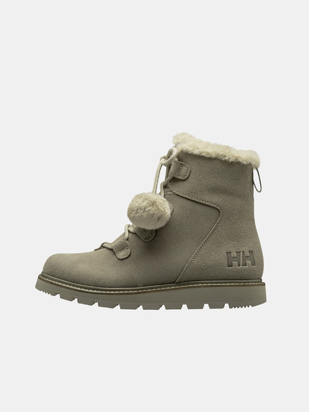 Helly Hansen Botine de iarnă din piele pentru femei, kaki HELLY HANSEN
