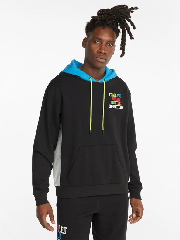 Puma Hanorac negru Puma Playbook pentru bărbați