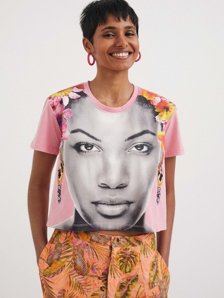 Desigual Face Tricou