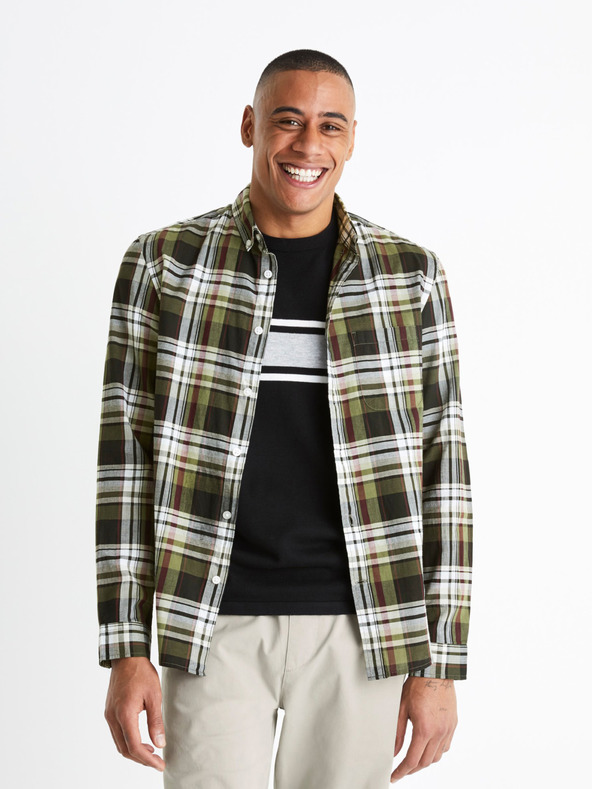 Celio Bapop Cămașă Negru