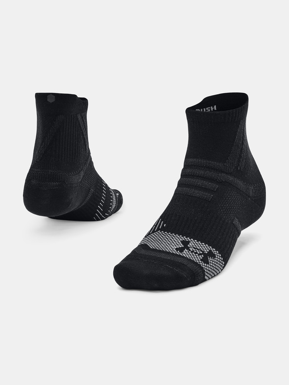 Under Armour RUSH Quarter Șosete Negru