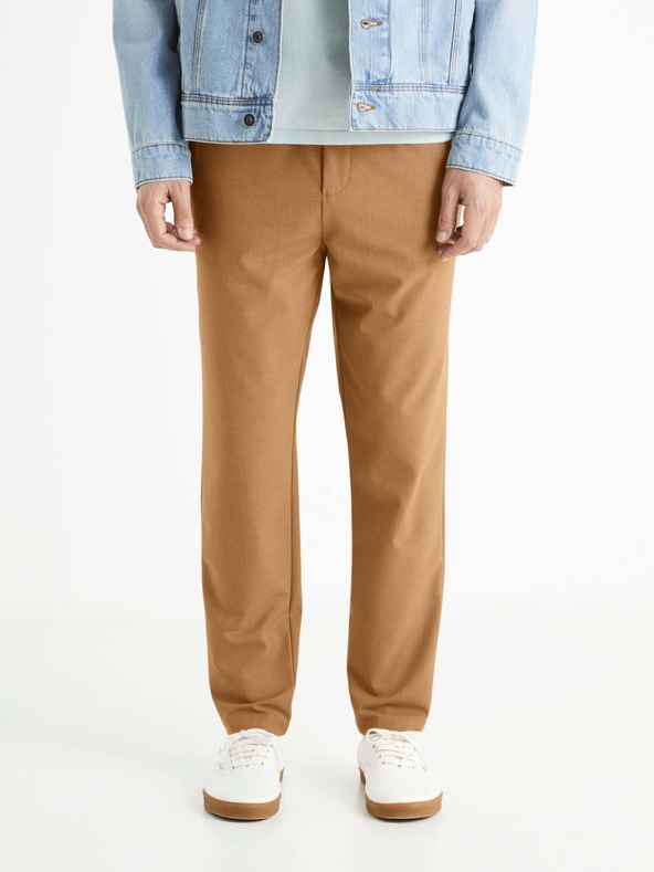 Celio 24H Bocal Pantaloni Maro