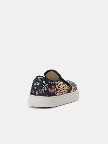 Desigual Animal Patch Slip On