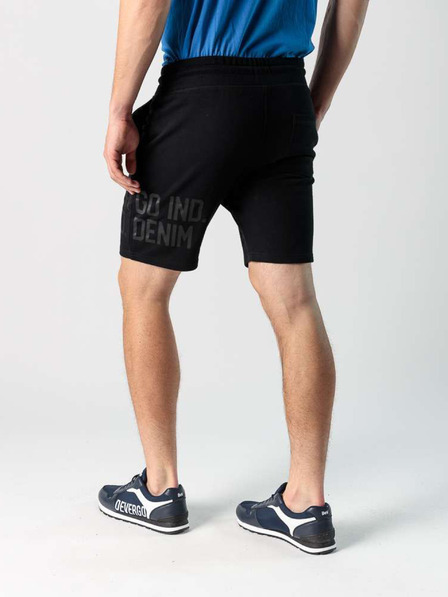 Devergo Pantaloni scurți din lână pentru bărbați, negri Devergo
