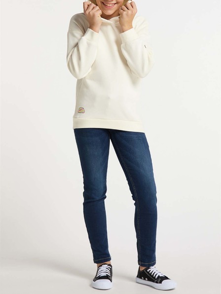 Ragwear Hanorac pentru fete crem Ragwear Elinka