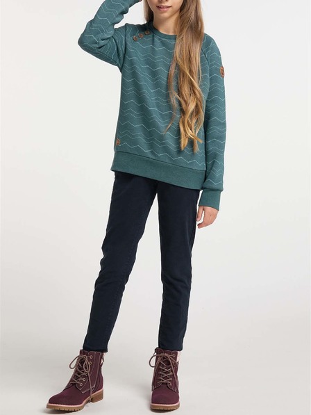 Ragwear Hanorac pentru fete cu model Petrol Ragwear Darinka Chevron