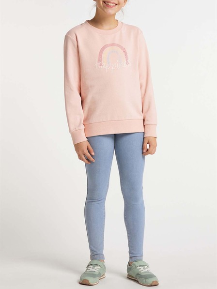 Ragwear Hanorac pentru fete roz deschis Ragwear Evka
