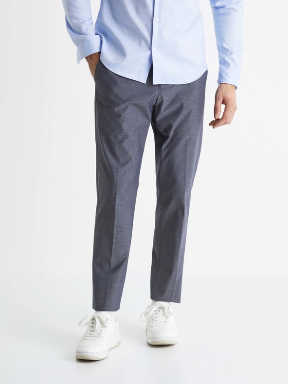 Celio Bochambray Pantaloni Albastru