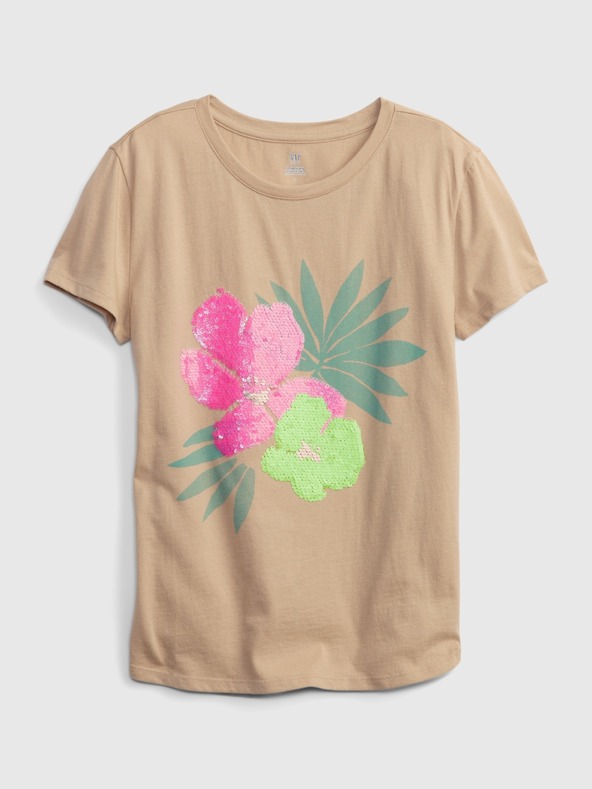 GAP Tricou pentru copii Bej