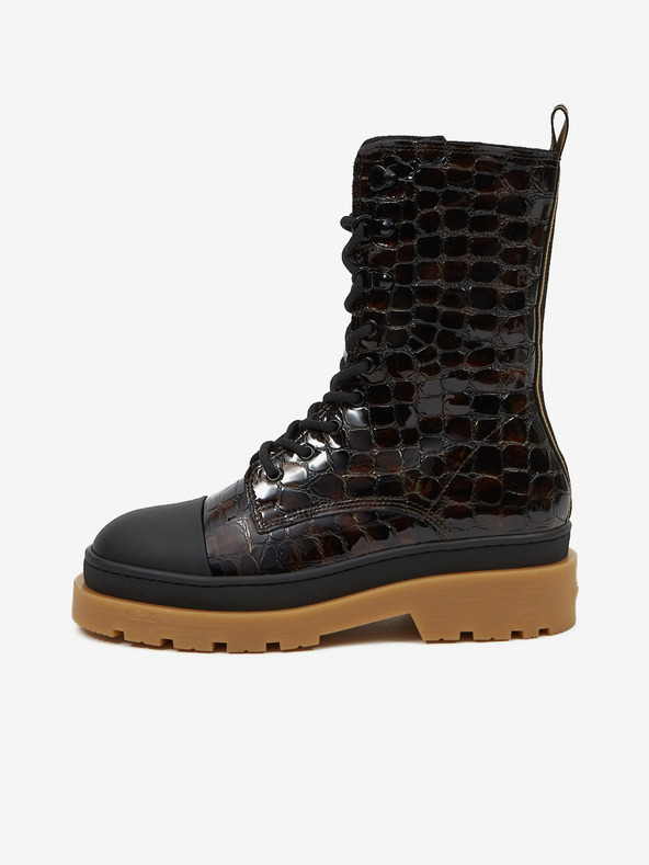 Scotch & Soda Ghete pe gleznă Negru