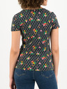 Blutsgeschwister Grid of Flowers Tricou