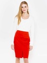 CAMAIEU Cardigan alb CAMAIEU