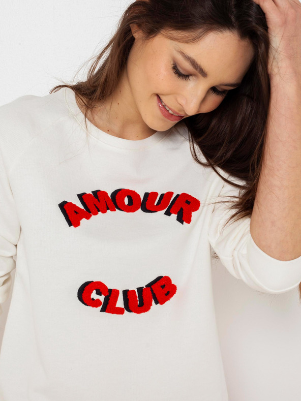 CAMAIEU Hanorac Alb