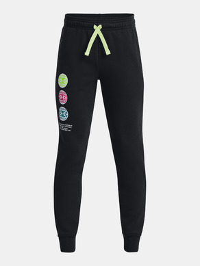 Under Armour UA Rival Flc Anaml Pantaloni de trening pentru copii