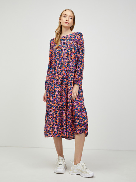 Pieces Midi floral mov Pieces Lubbie
