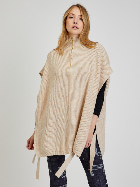 ICHI Poncho Bej