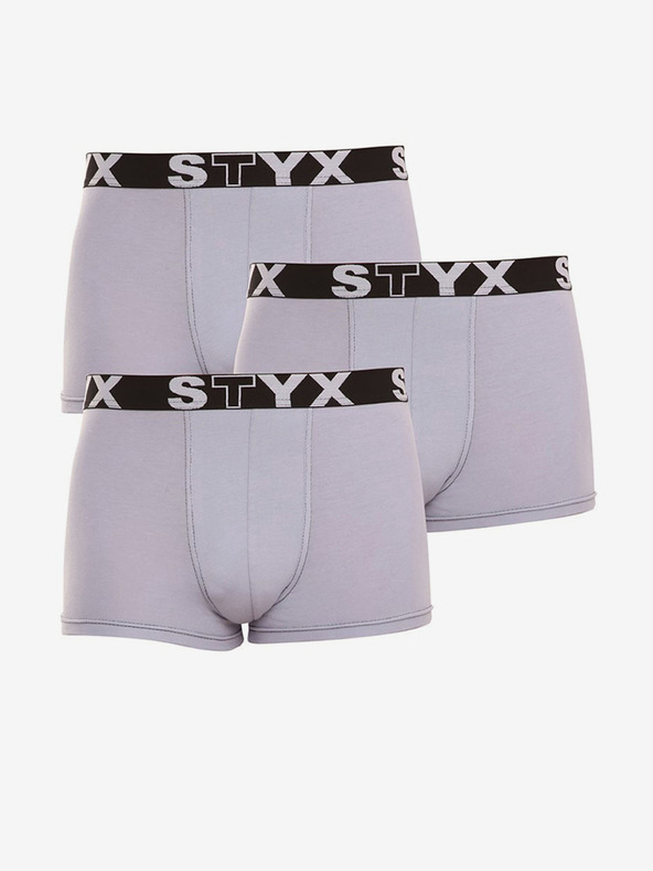 Styx Boxeri, 3 bucăți Gri