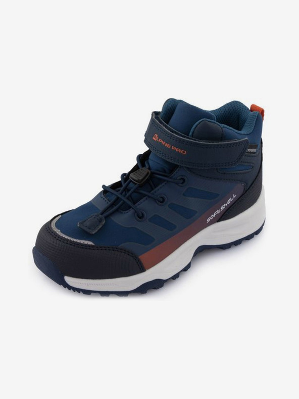 ALPINE PRO Gede Ghete pe gleznă pentru copii Albastru
