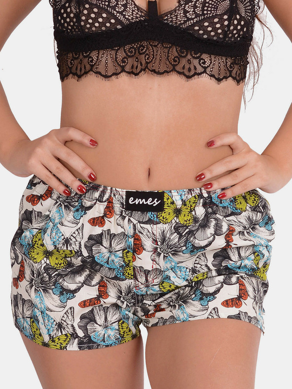 Emes Pantaloni scurți colorați Emes Butterfly