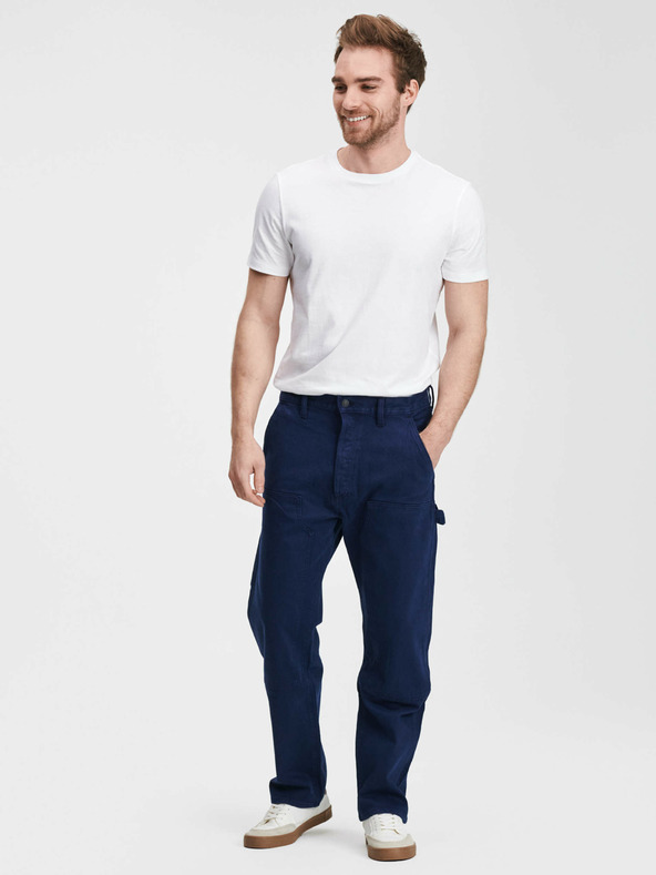 GAP Pantaloni Albastru