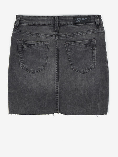 ONLY Gri Fustă pentru fete din denim ONLY Hush