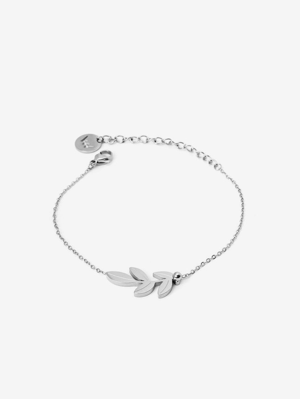 Vuch Silver Little Leaf Brățară Argintiu