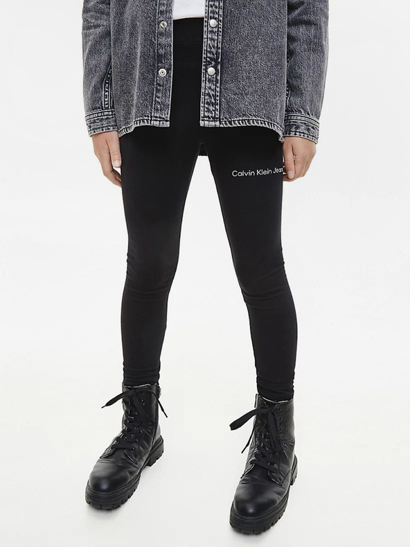 Calvin Klein Jeans Colanţi pentru copii Negru