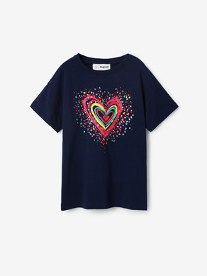 Desigual Heart Tricou pentru copii