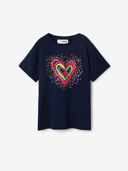 Desigual Heart Tricou pentru copii