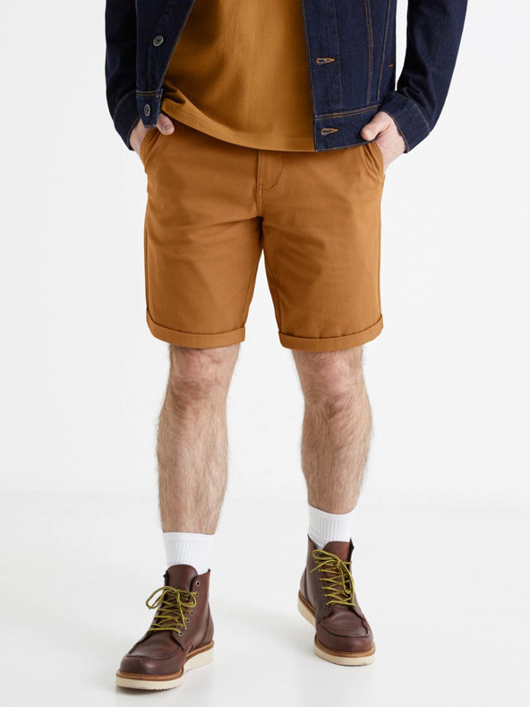 Celio Bochinobm Pantaloni scurți Maro