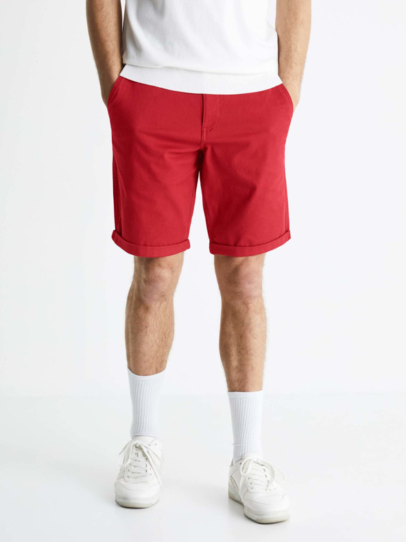 Celio Bochinobm Pantaloni scurți Roșu