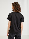 Diesel Tricou negru Diesel pentru femei
