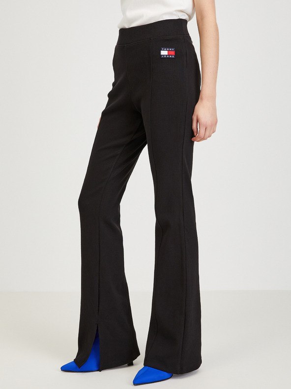 Tommy Jeans Pantaloni Negru