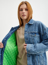ONLY Jachetă din denim supradimensionată albastră pentru femei ONLY Raven
