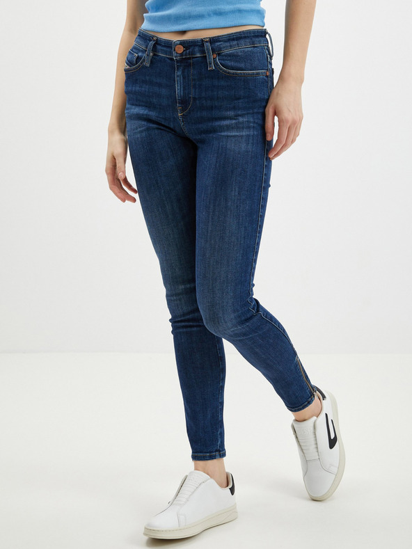 Diesel Skinzee-Zip L.32 Pantaloni Albastru