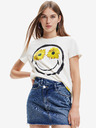 Desigual Margarita Smiley Tricou