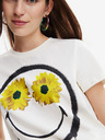 Desigual Margarita Smiley Tricou