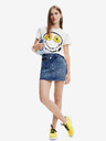 Desigual Margarita Smiley Tricou