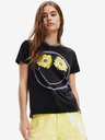 Desigual Margarita Smiley Tricou