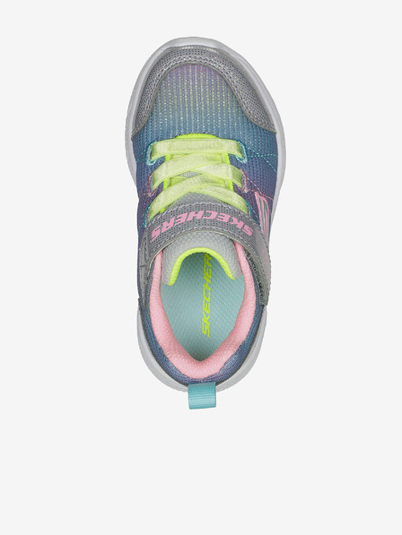 Skechers Adidași pentru fete Skechers roz și albastru