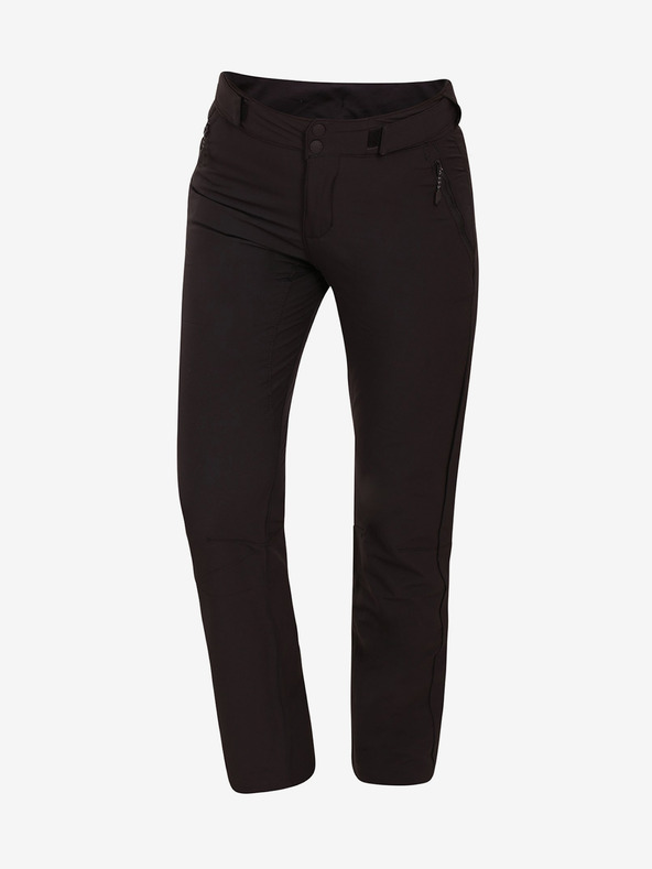 ALPINE PRO Enoba Pantaloni Negru