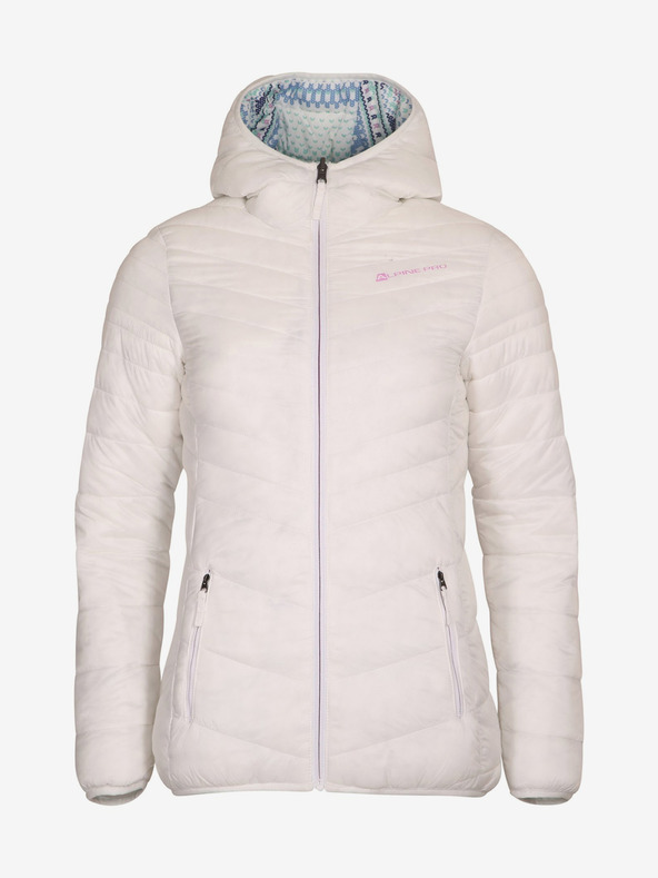 ALPINE PRO Michra Jacheta Alb