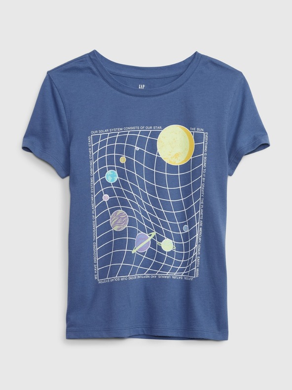 GAP Tricou pentru copii Albastru
