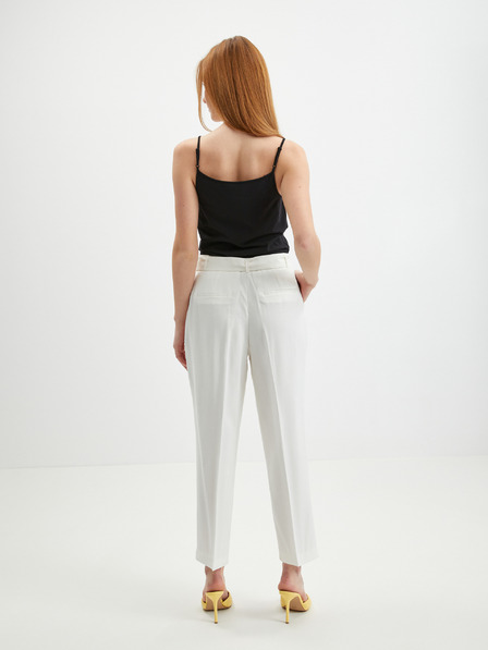 Orsay Pantaloni de damă crem ORSAY